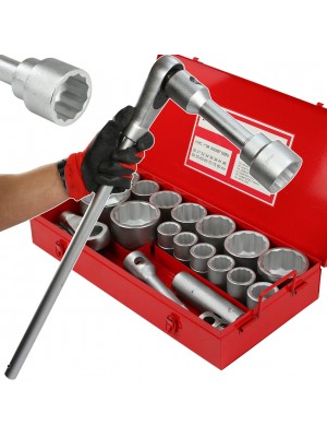 Набор торцевых головок 21 предмет 1'' 30-80mm (M58208)